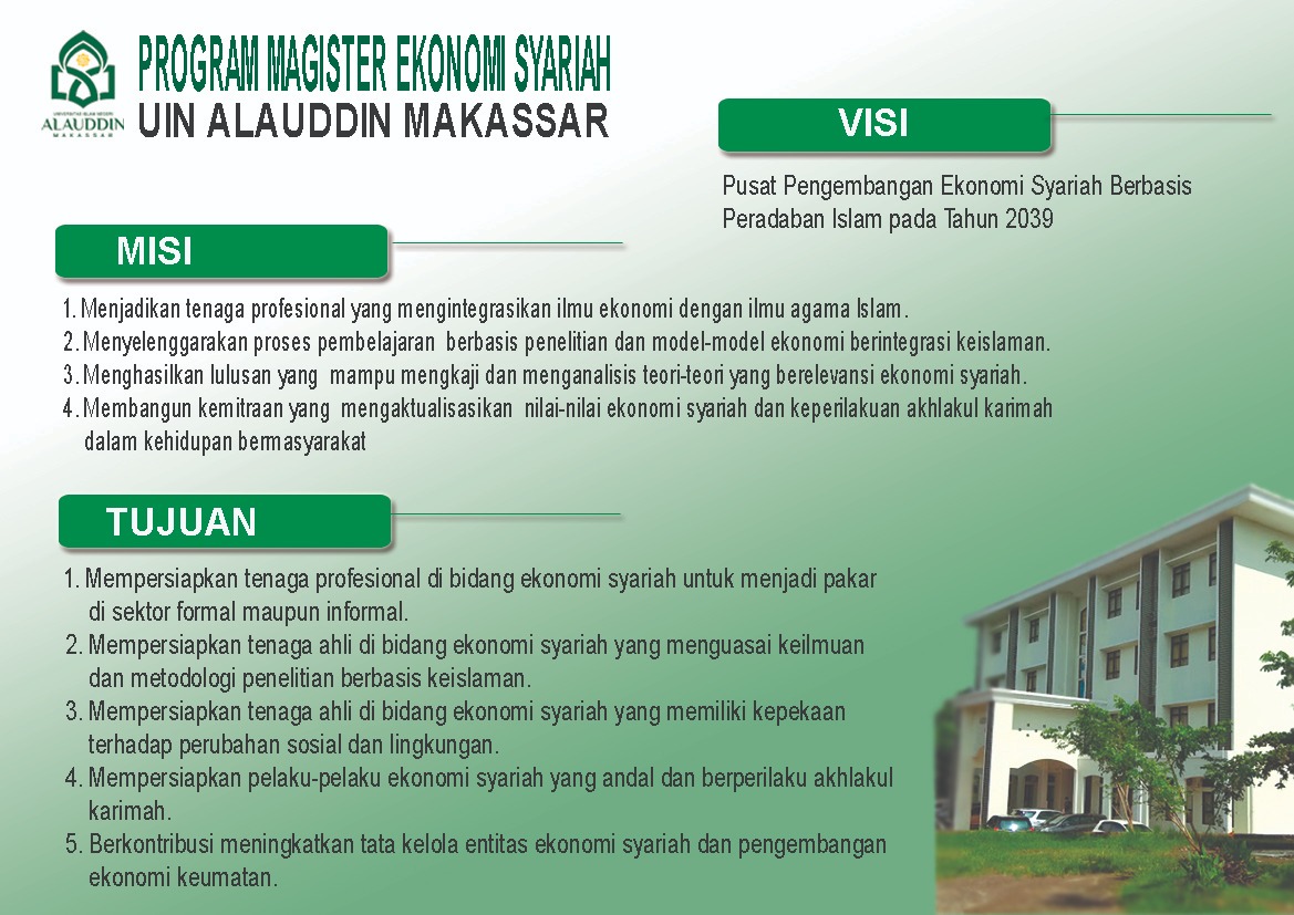 Visi, Misi dan Tujuan