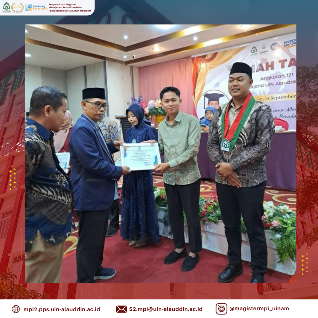 Ramah Tamah Wisuda Angkatan 121: Sul Pratama Putra Raih IPK 4,00 dan Penghargaan Wisudawan Terbaik Prodi MPI