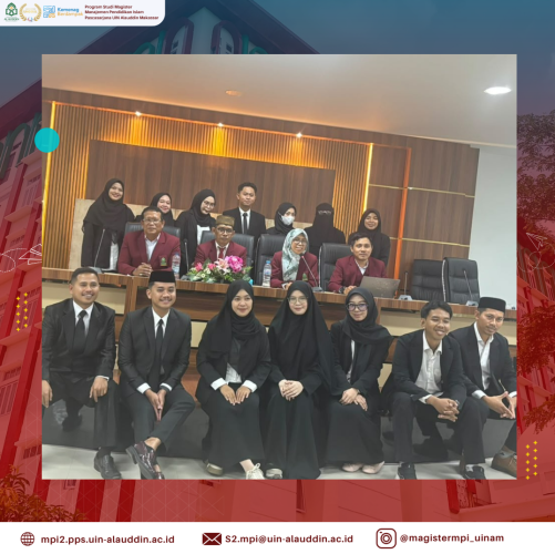 Perkuat SDM Pendidikan Islam, 7 Alumni Magister MPI Angkatan 121 Ikuti Yudisium Pascasarjana UIN Alauddin Makassar