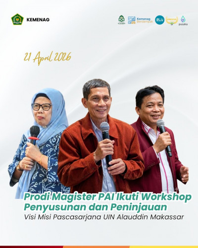 Prodi Magister PAI Ikuti Workshop Penyusunan dan Peninjauan Visi Misi Pascasarjana UIN Alauddin Makassar
